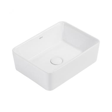 Раковина накладная ABBER Rechteck AC2213 белая	