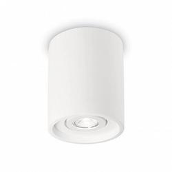 Точечный светильник Ideal Lux Oak PL1 Round Bianco Oak
