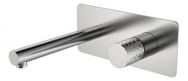 Смеситель STICK из стены Nikel Brush DIAMOND	