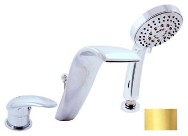 Однорычажный смеситель для ванны Rav Slezak Dunaj D461.5SZ	