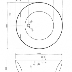 Акриловая ванна ABBER AB9280 белая