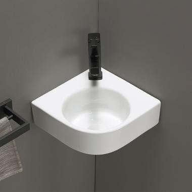 Раковина керамическая Vincea VBS-502, 440*385*155, подвесная, цвет белый	