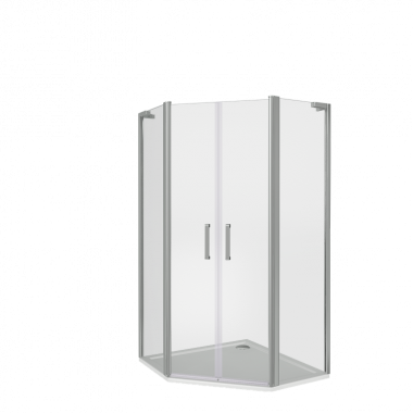  Душевое ограждение Bas Pandora PNT-TD-100-C-CH	