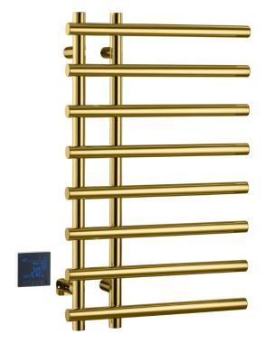 Полотенцесушитель электрический круглый сухой GOLD	