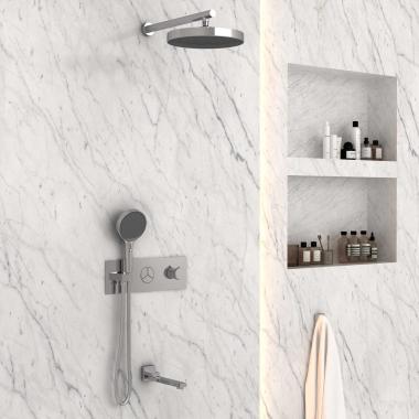 Душевой комплект VSFW-432TI2CH встраиваемый, хром	