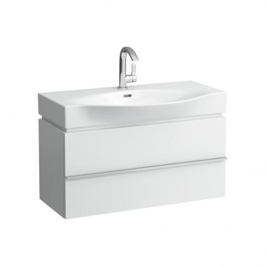 Мебель для ванной тумба Dreja Prime 70 см, подвесная/, 2 ящика, белый глянец	