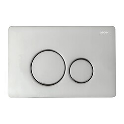 Комплект подвесной унитаз ABBER Rechteck AC1201MB черный матовый с инсталляцией AC0105 и кнопкой AC0121 хром
