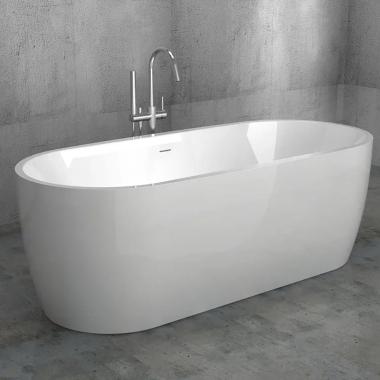 Акриловая ванна ABBER AB9219 белая	