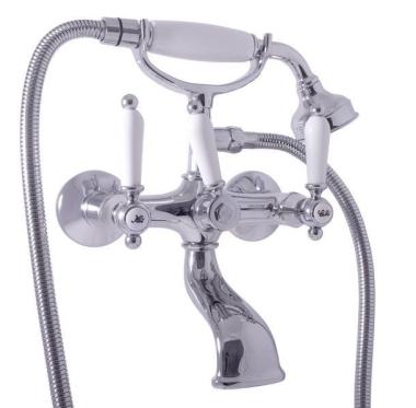 Двухрычажный смеситель для ванны Rav Slezak Morava Retro MK560.5/2	