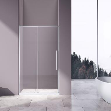 Душевая дверь Slim-N VDS-4SN100CL, 1000, хром, стекло прозрачное	