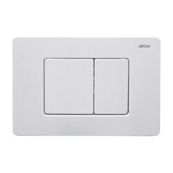 Комплект подвесной унитаз ABBER Rechteck AC1201 белый с инсталляцией AC0105 и кнопкой AC0120MW белая матовая