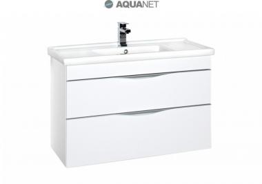 Мебель для ванной тумба Aquanet Эвора 100 белая 185195	