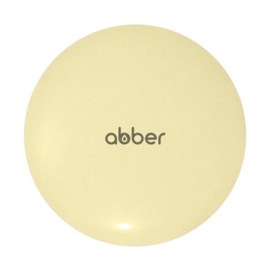Накладка на слив для раковины ABBER AC0014MY желтая матовая, керамика	