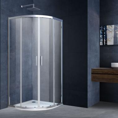 Душевой уголок Alpha VSQ-3AL800CL, 800*800, хром, стекло прозрачное Vincea VSQ-3AL800CL	