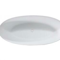Ванна Solid Surface Vincea VBT-4S01MW, 1700*760*560, белый мат., слив-перелив в комплекте
