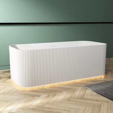 Акриловая ванна ABBER AB9363-1.7 белая	