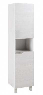  Пенал Aqwella Бриг напольный с корзиной белый Br.05.04.K/W	