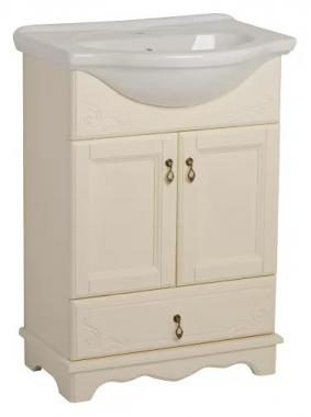 Мебель для ванной тумба Dreja Perfecto 90 см, подвесная, 1 ящик, push-to-open, белый глянец (временная замена на арт.99.1808 90 см, подвесн	