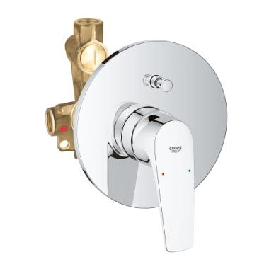 Однорычажный смеситель для ванны Grohe BauFlow 29113000	
