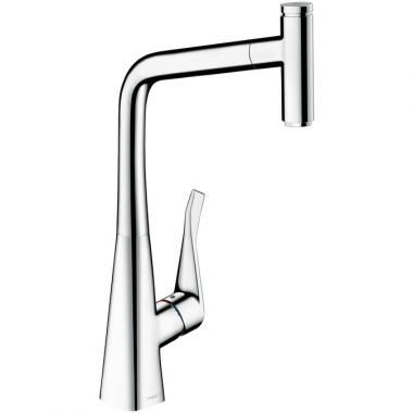 Однорычажный смеситель для кухни Hansgrohe Metris Select 14884000	