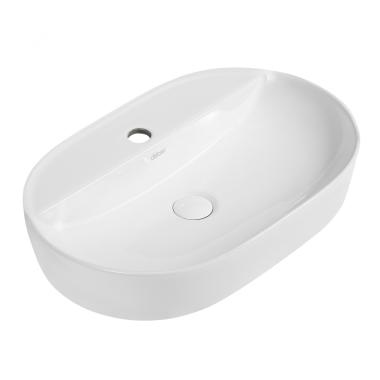 Раковина накладная ABBER Bequem AC2113 белая	