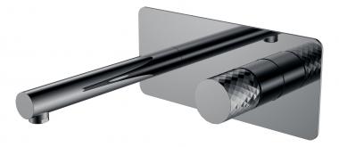 Смеситель STICK из стены Shine Gun Metal DIAMOND	
