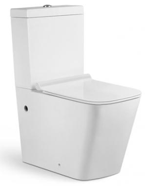 Унитаз Timo SOLI TK-301 компакт, безободковый	