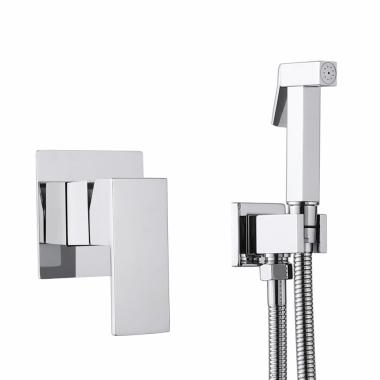 Смеситель ABBER Daheim AF8225 с гигиеническим душем, хром	