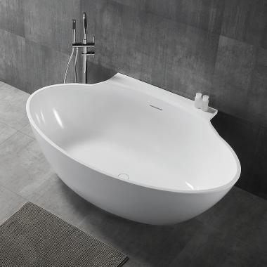 Акриловая ванна ABBER AB9237 белая	