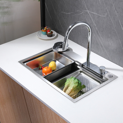 Кухонная мойка ABBER Wasser Kreis AF2194 хром