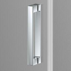 Душевая дверь Alpha VDP-3AL600CLB, черный, стекло прозрачное
