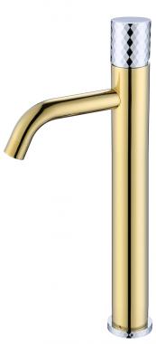 Смеситель STICK для умыв. выс. GOLD DIAMOND CHROME_Комплект	