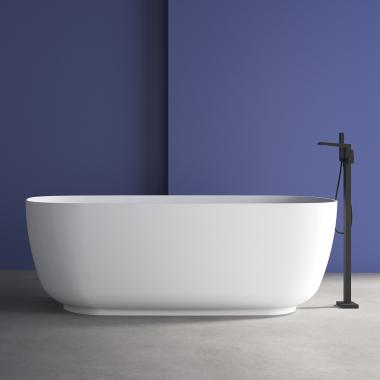 Акриловая ванна ABBER AB9260 белая	