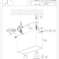 Точечный светильник Denkirs DK2028-RE DK2