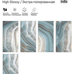 ITC India PERSIAN Teal 60x120
