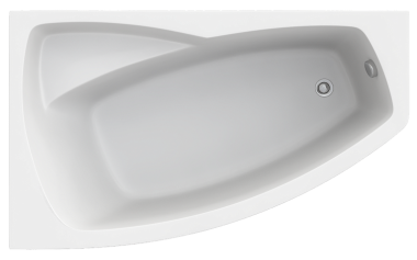 Отдельно стоящая ванна Bas Камея 150х90 левая	