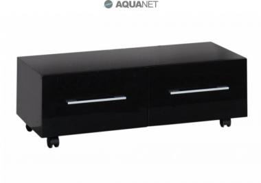 Мебель для ванной тумба Aquanet Верона 90 подкатная черная 172338	