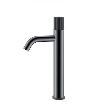 Смеситель STICK для умыв. выс. Shine Gun Metal LINEA	