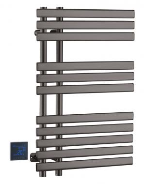 Полотенцесушитель электрический сухой VENTURO GUN METAL	