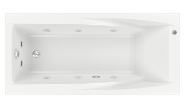 Отдельно стоящая ванна Bas Эвита с гидромассажем 180x85	
