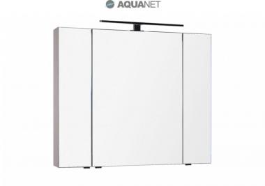  Зеркальный шкаф Aquanet Эвора 100 капучино 184002	