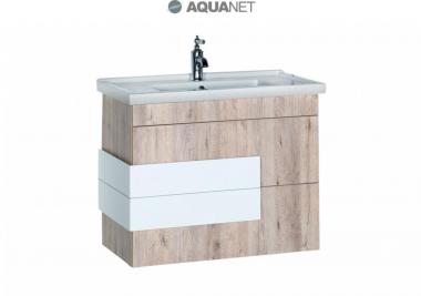 Мебель для ванной тумба Aquanet Мадейра 80 дуб кантри 183071	