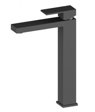 Смеситель Timo Selene 3061/03F для раковины с высоким изливом, черный	