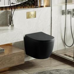 Кнопка смыва ABBER AC0121MMG золото матовое