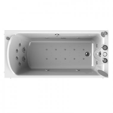 Отдельно стоящая ванна Radomir Ларедо 2 гидромассажная стандарт white 160x70	