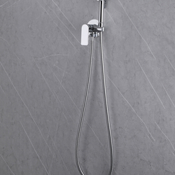 Смеситель ABBER Weiss Insel AF8025 с гигиеническим душем, хром