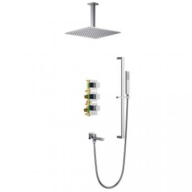 Душевая система Timo Selene SX-2239/00SM скрытого монтажа, термостат, хром