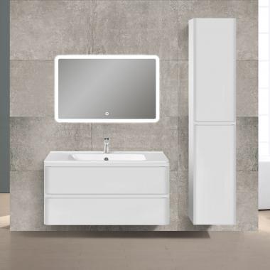База под раковину Vico 1000 подвесная, 2 выкатных ящика soft close, G.White	