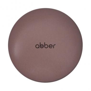 Накладка на слив для раковины ABBER AC0014MC коричневая матовая, керамика	