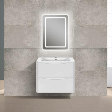 База под раковину Paola 600 подвесная, 2 выкатных ящика soft close, G.White	